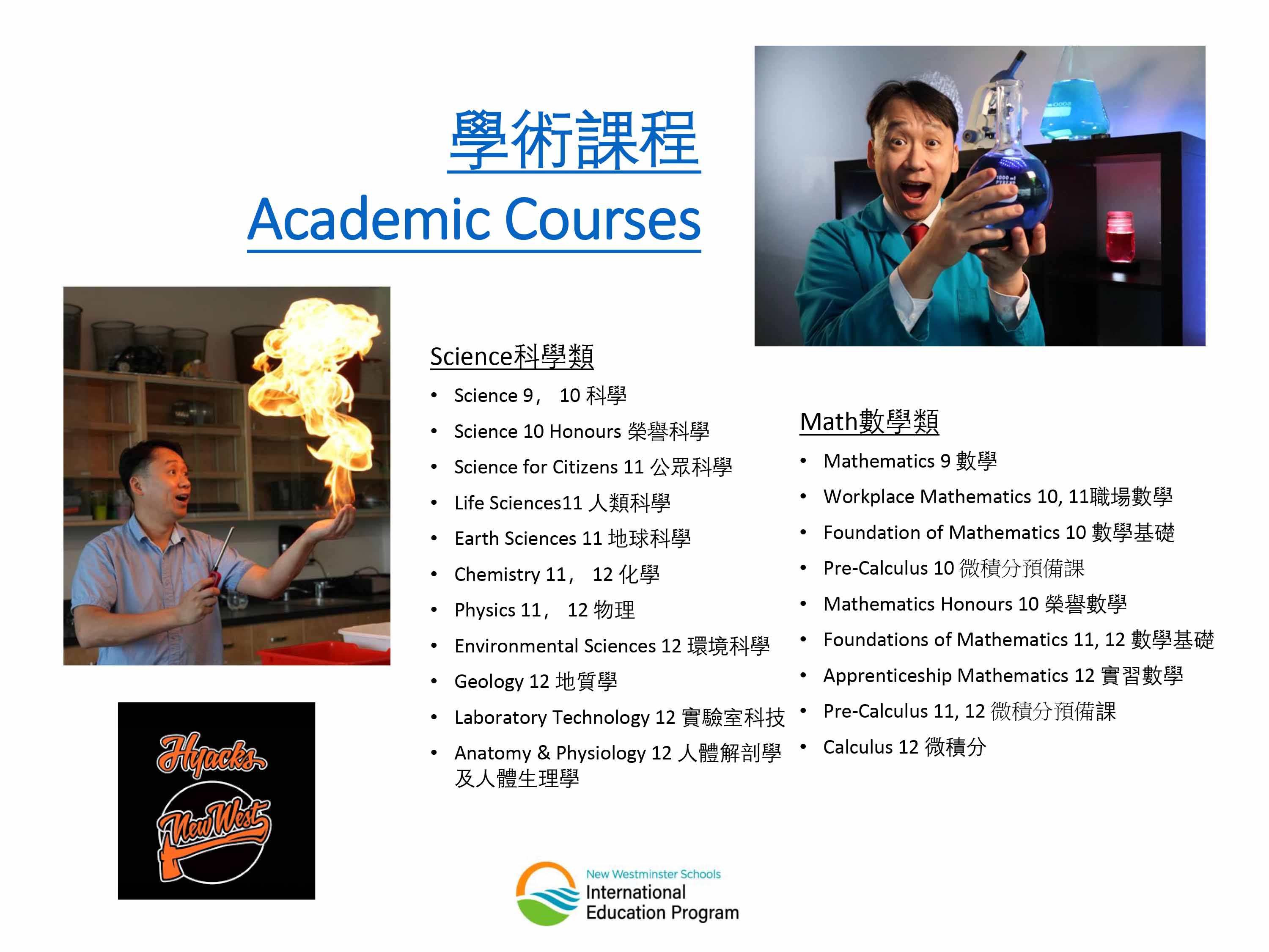 加拿大新西敏學區 New Westminster Secondary