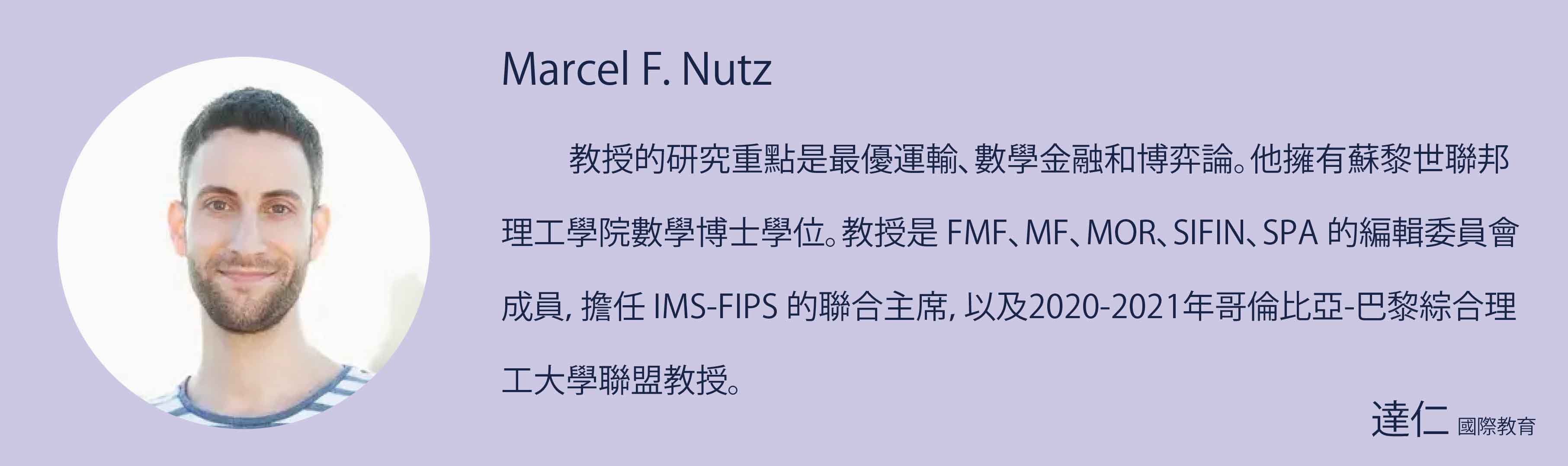 Marcel F. Nutz