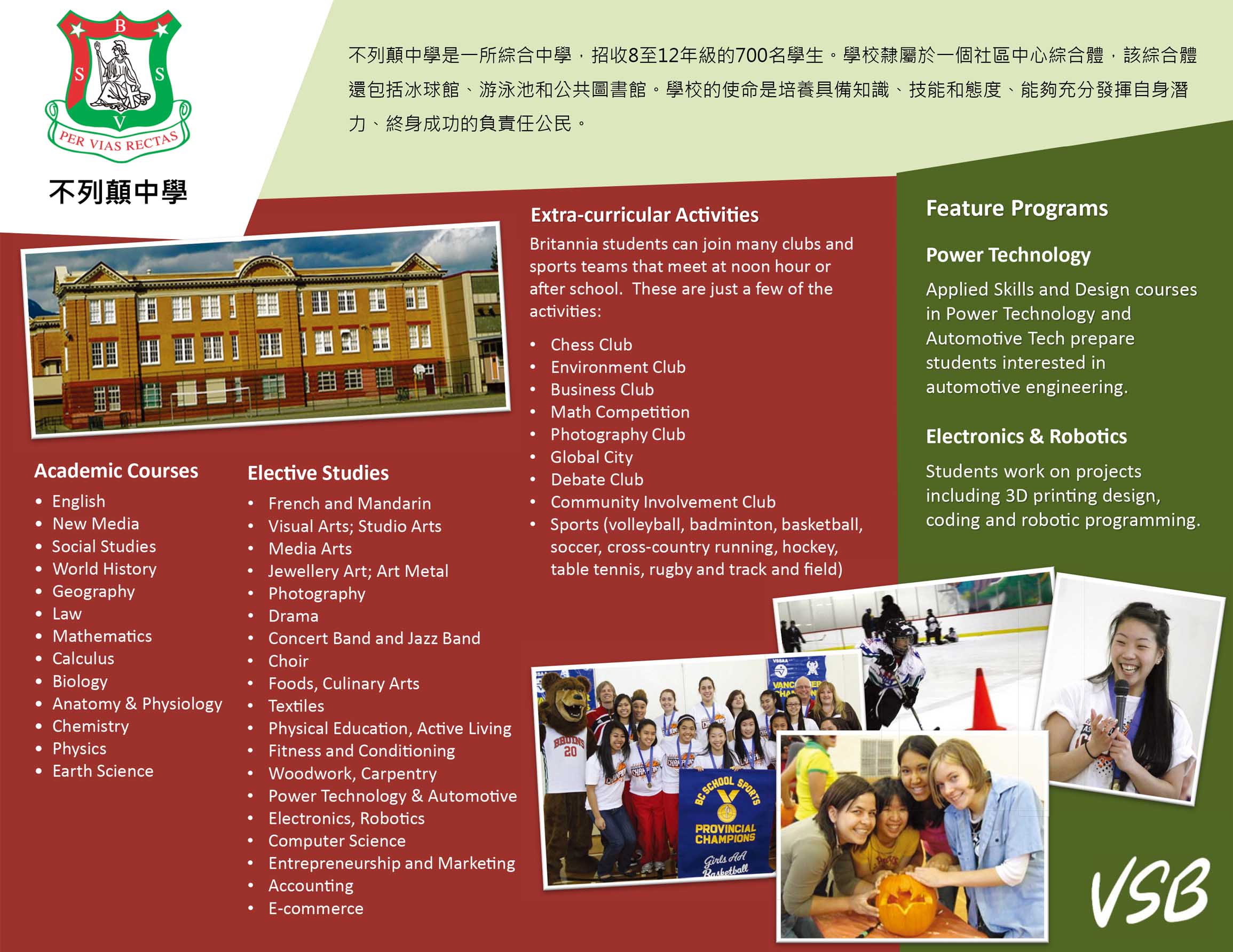 加拿大溫哥華教育局 Vancouver School Board