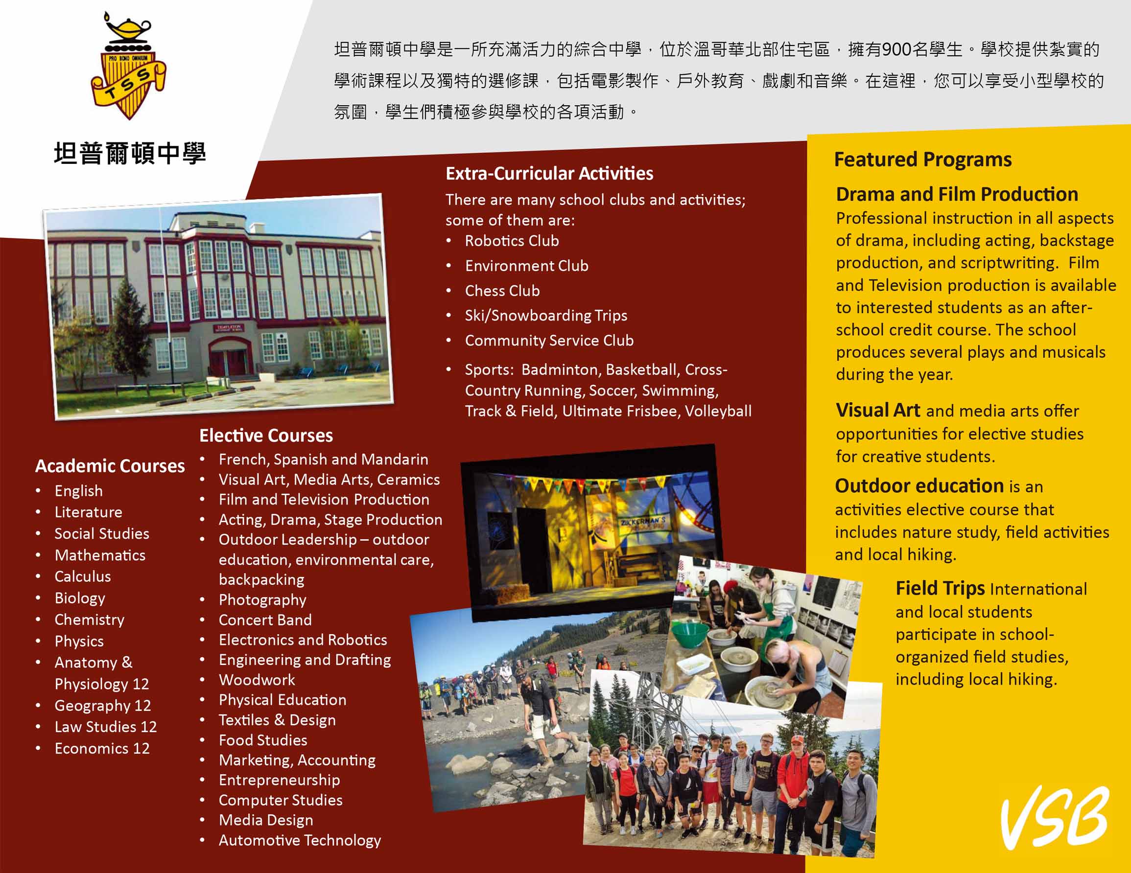 加拿大溫哥華教育局 Vancouver School Board